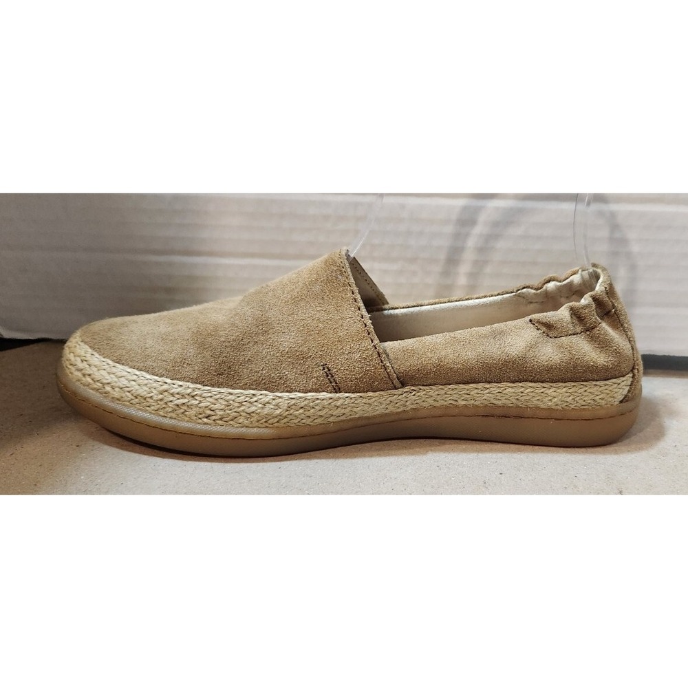 BORN womens CASTRIES SlipOn FLATS Espadrille Suede Loafers F15906 Sz 6M - Picture 4 of 11